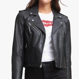 Levi's Women's Faux Leather Classic Asymmetrical Motorcycle Jacket